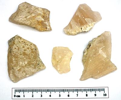 Witherite, Gorn mine. (CWO) Bill Bagley Rocks and Minerals